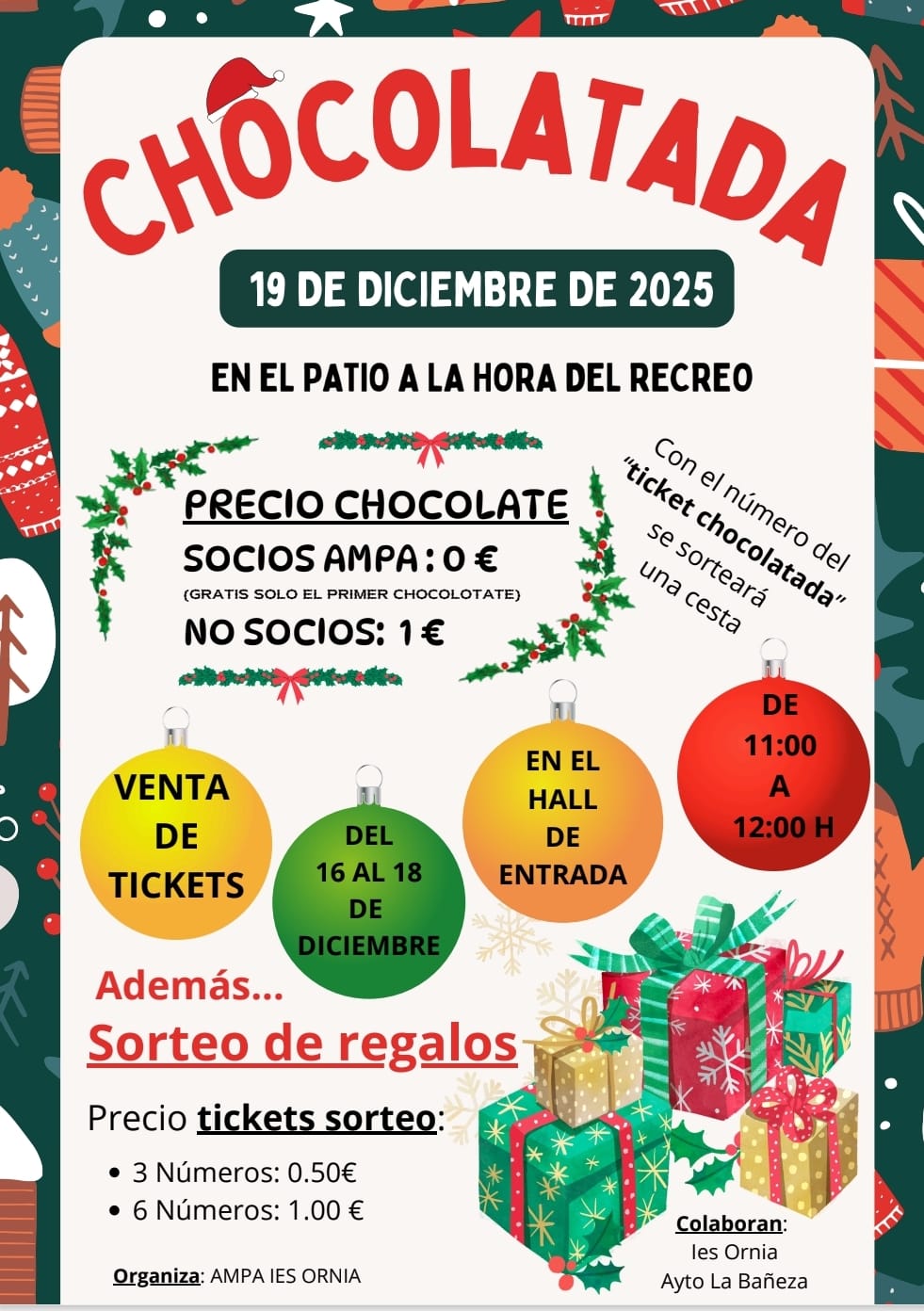 CHOCOLATE NAVIDAD CHOCOLATE NAVIDAD