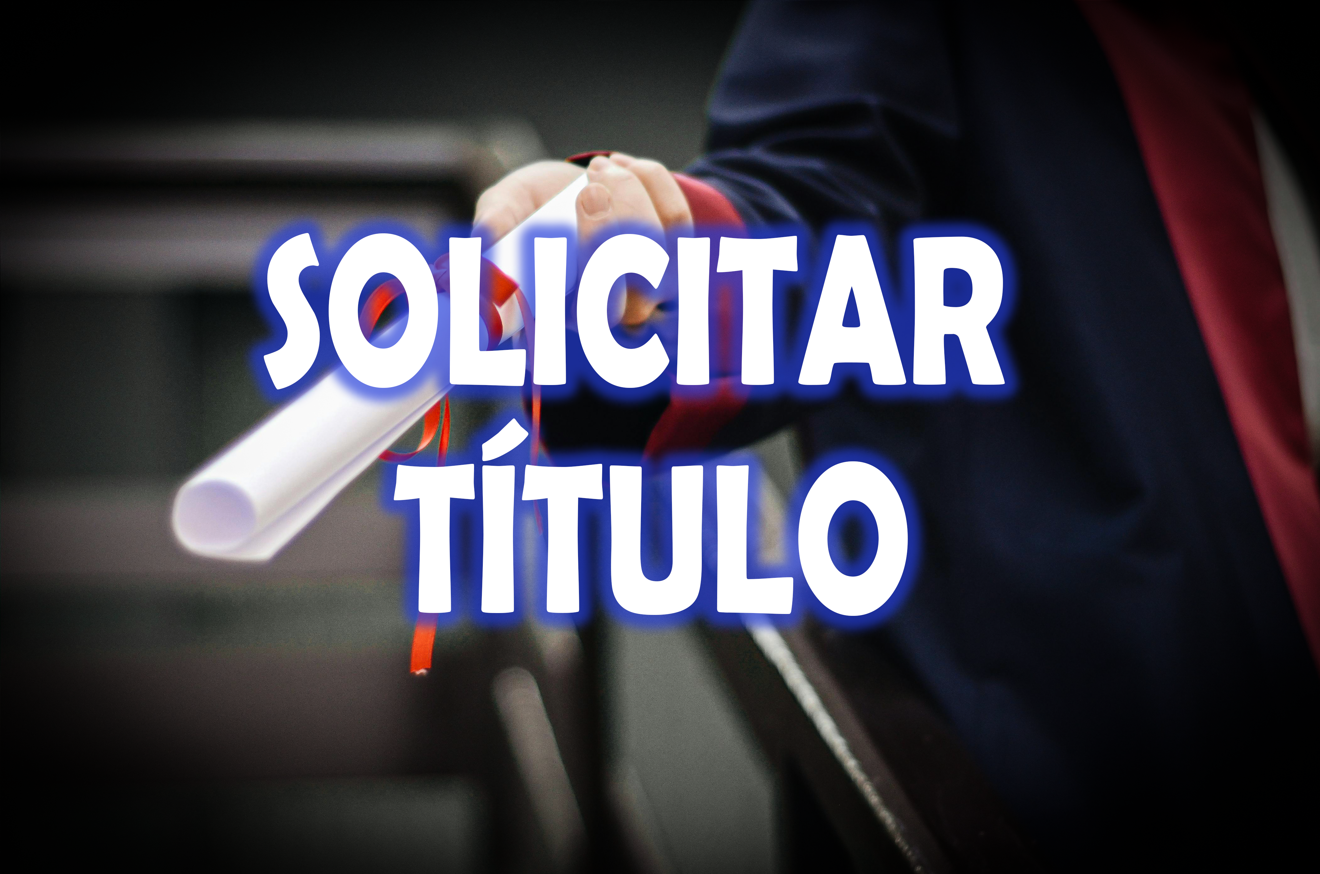 solicitar titulo