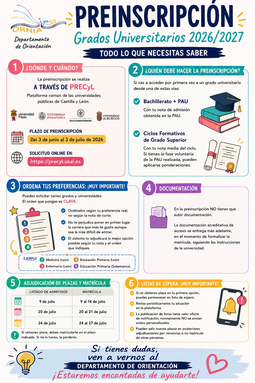 PREINCRIPCIÓN ULE 2026